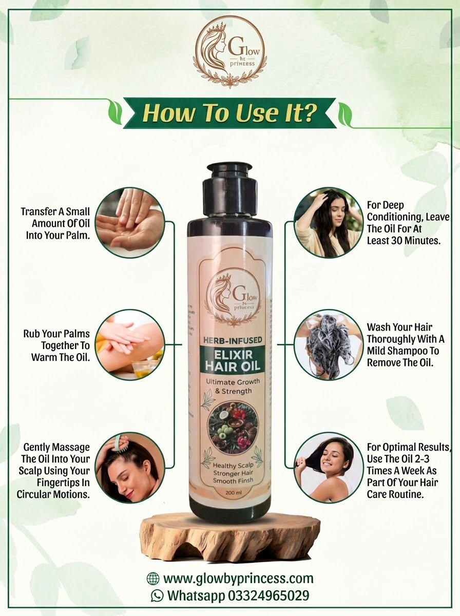 How to use Herb-Infused Elixir Hair Oil