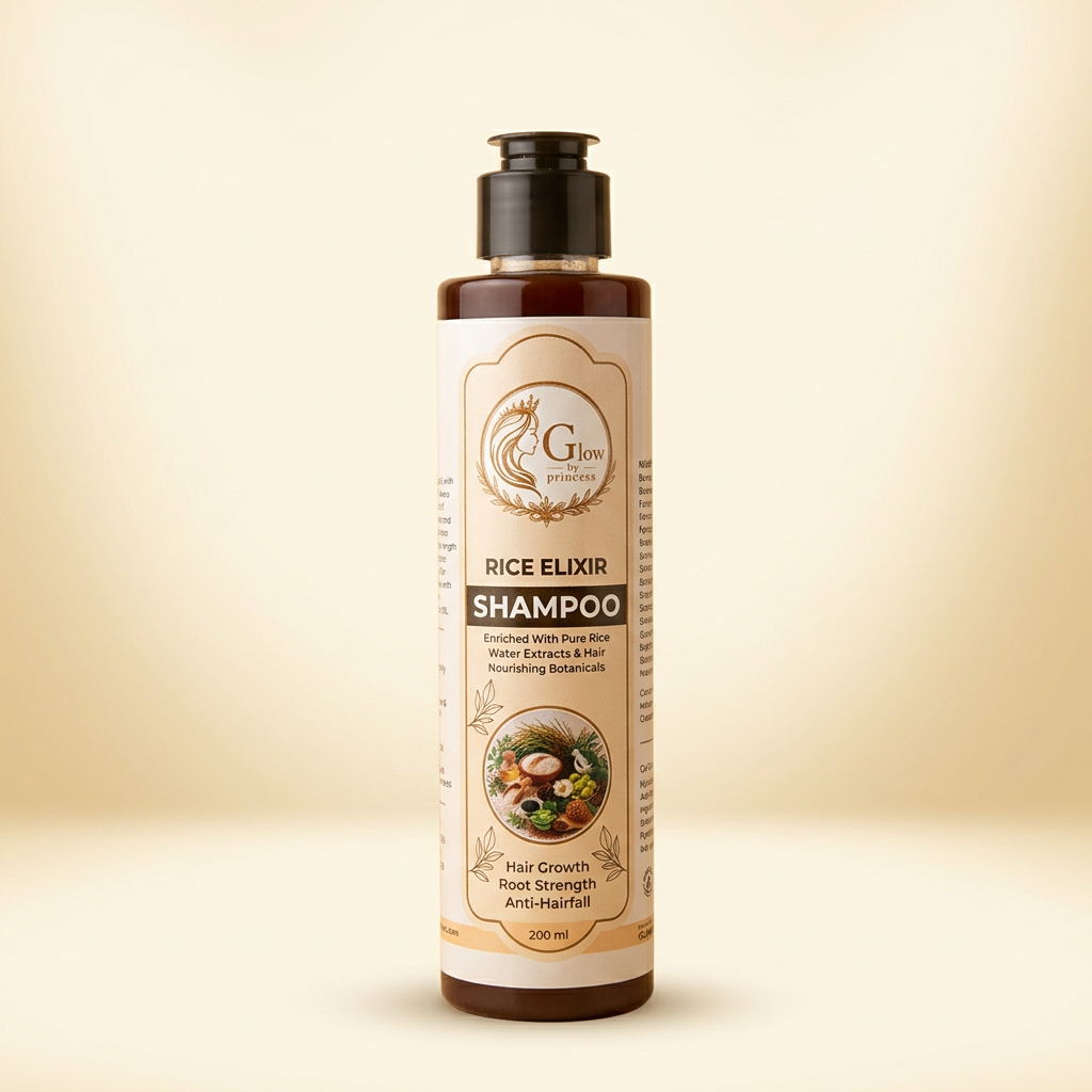 Rice Elixir Shampoo — Hair Care by Glow by Princess
